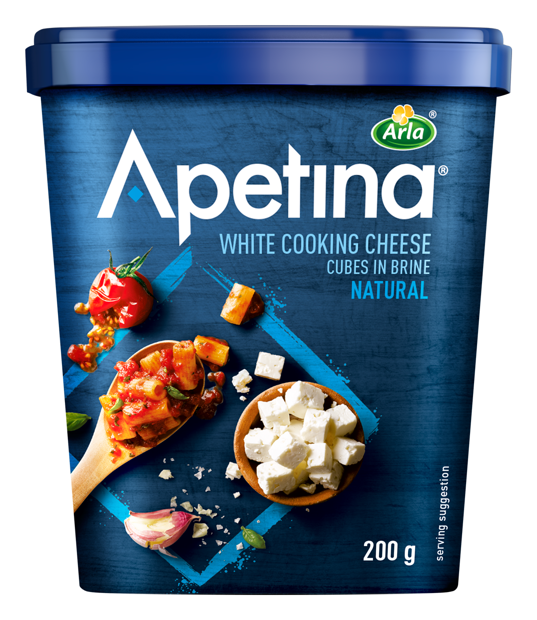 Apetina® Formaggio bianco a cubetti in salamoia 200g