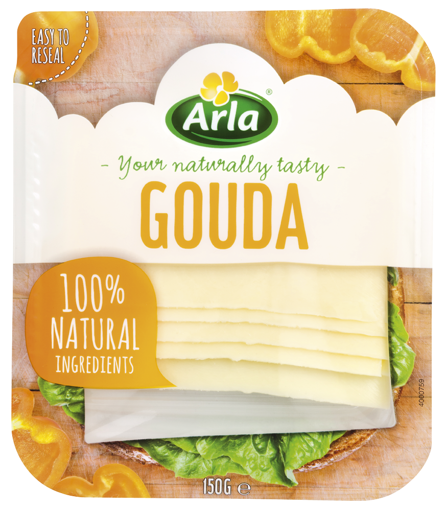 Arla Formaggi Gouda a fette 150g